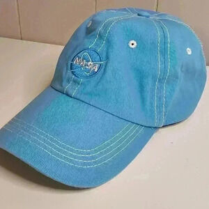 NASA Blue Hat Adjustable Back